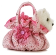 Fancy Pals Scrunchy Pink Pet Carrier
