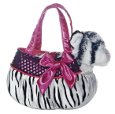 Fancy Pals Blingy Zebra Pink Pet Carrier