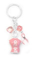 Breast Cancer Awareness T-Shirt Keychain