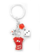 Lady Luck Shirt Keychain