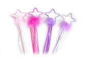 4pc Beaded Star Wand Party Pack