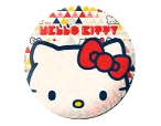 Peek a Boo Hello Kitty Pin Button