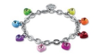 Charm It! Candy Heart Bracelet