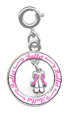 Ballet Slipper Dangle Charm