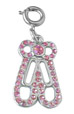 Crystal Ballet Slipper Charm