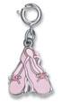 Enamel Ballet Slippers Charm