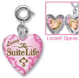 <IMG SRC=http://www.theprincessstore.com/images/products/charmit/brand.gif BORDER=0 HEIGHT=16 WIDTH=86><BR>Suite Life Locket Charm