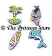 Beach Charm Sticker Set