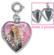 <IMG SRC=http://www.theprincessstore.com/images/products/charmit/brand.gif BORDER=0 HEIGHT=16 WIDTH=86><BR>Hannah Montana Heart Locket Charm