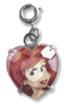   Ariel Heart Charm