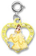   Disney Belle Heart Charm