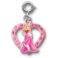   Disney Aurora Heart Charm