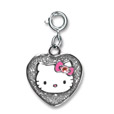   Hello Kitty Silver Heart Charm