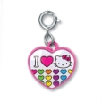   I Love Hello Kitty Heart Charm