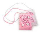 Sequin Ballerina Slipper Purse