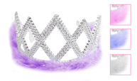 Silver Tone<BR>Princess Tiara