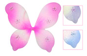Rhinestone Flower Fairy Princess Wings