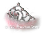 Pink Rhinestone Princess Tiara