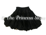 Black Petticoat<BR>Chiffon Pettiskirt