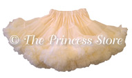Ivory Petticoat<BR>Chiffon Pettiskirt