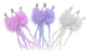 Marabou Tiara Wand