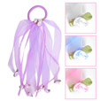 1pc Pastel Rosette Ribbon Pony O