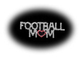Football Mom Pin