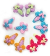 10pc Small Butterfly Hair Clip Pack