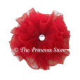 Red Pettiskirt Hair Clip