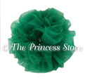 Green Pettiskirt Hair Clip