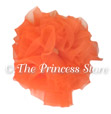 Orange Pettiskirt Hair Clip