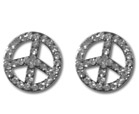 Peace Sign Earrings