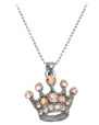 Crystal Tiara Crown Necklace