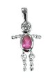 October Birthstone Baby Boy Charm