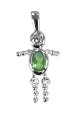 August Birthstone Baby Boy Charm