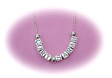Sterling Silver Letter Charms